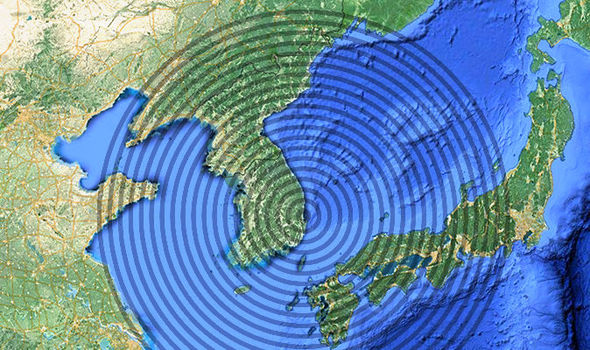 North Korea: Earthquake hits Sea of Japan - Ring of Fire shudders amid missile test fear