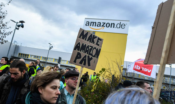 Black Friday CHAOS: Amazon workers in Italy and Germany WALK OUT - ‘we want a bonus’