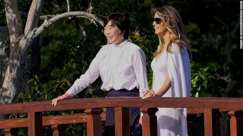 Melania Trumps got her own kind of fashion diplomacy