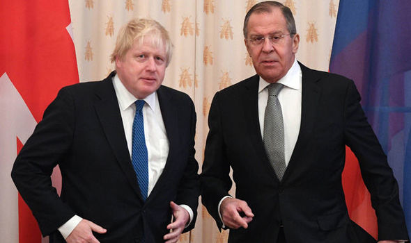 Boris Johnson in Russia: UK-Russo relations at a low level Lavrov warns Britain