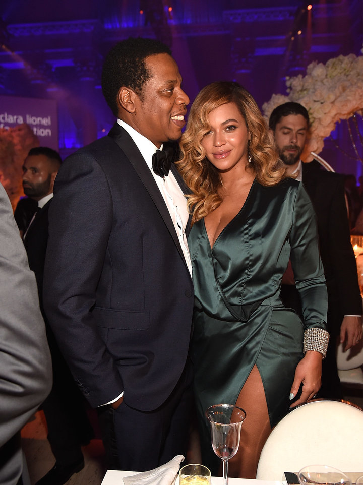 Beyoncé And Jay-Z Enjoy A Kid-Free Evening At Rihannas Diamond Ball