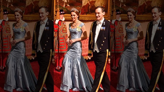 Kate Middleton slammed on for truly awful 80s style banquet dress