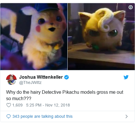 Detective Pikachu: Gross furry Pokemon divides fans