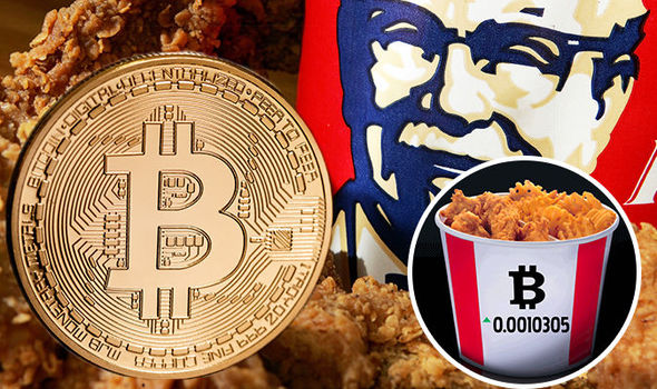 KFC launches ‘BITCOIN Bucket’ and WARNS investors cryptocurrency bubble will burst