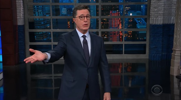 Colbert Slams Huckabee Sanders for Circulating Doctored Video