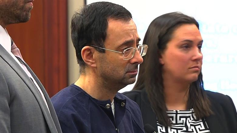 Larry Nassar sentenced to up to 175 years in prison for decades of sexual misconduct
