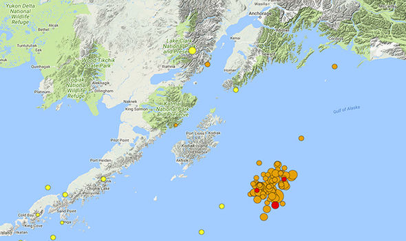 Alaska earthquake: 78 quakes hit gulf near Kodiak after 7.9 shock sparks tsunami warning