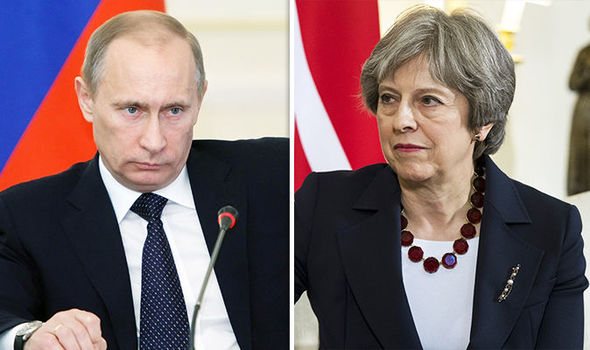 'Bordering on BANDITRY' Putin attacks UK as tensions SOAR over Russian spy poisoning