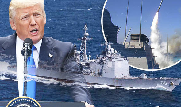Trump prepares for Syria WAR: US Navy warships head to the Med in HUGE show of force