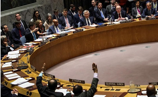 UN Security Council rejects Russia’s call to condemn U.S.-led airstrikes in Syria