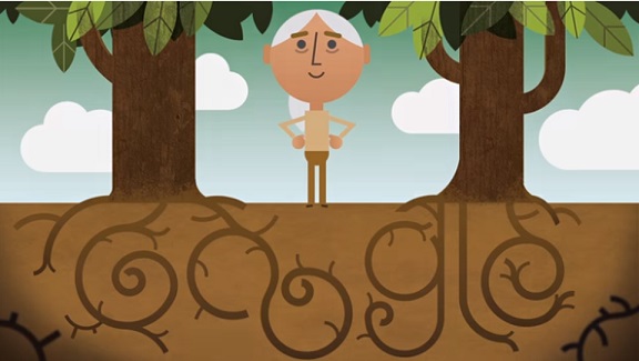 Jane Goodall Celebrates Earth Day in Sundays Google Doodle
