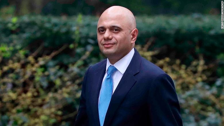 Sajid Javid named new UK home secretary after Windrush scandal