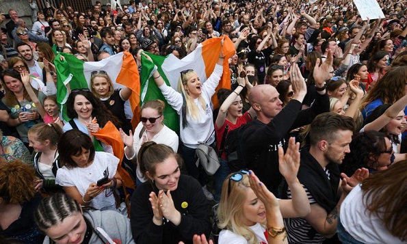 Official tally shows big win for abortion rights in Ireland