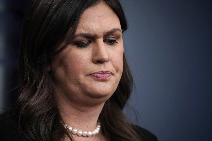 Sarah Huckabee Sanders Got Kicked Out Of A Restaurant Because Of Trump