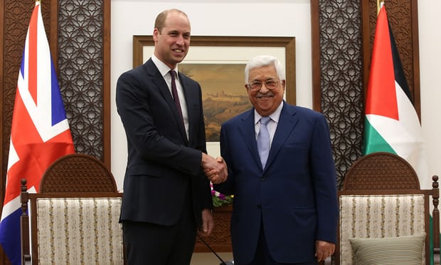You have not been forgotten, Prince William tells Palestinians