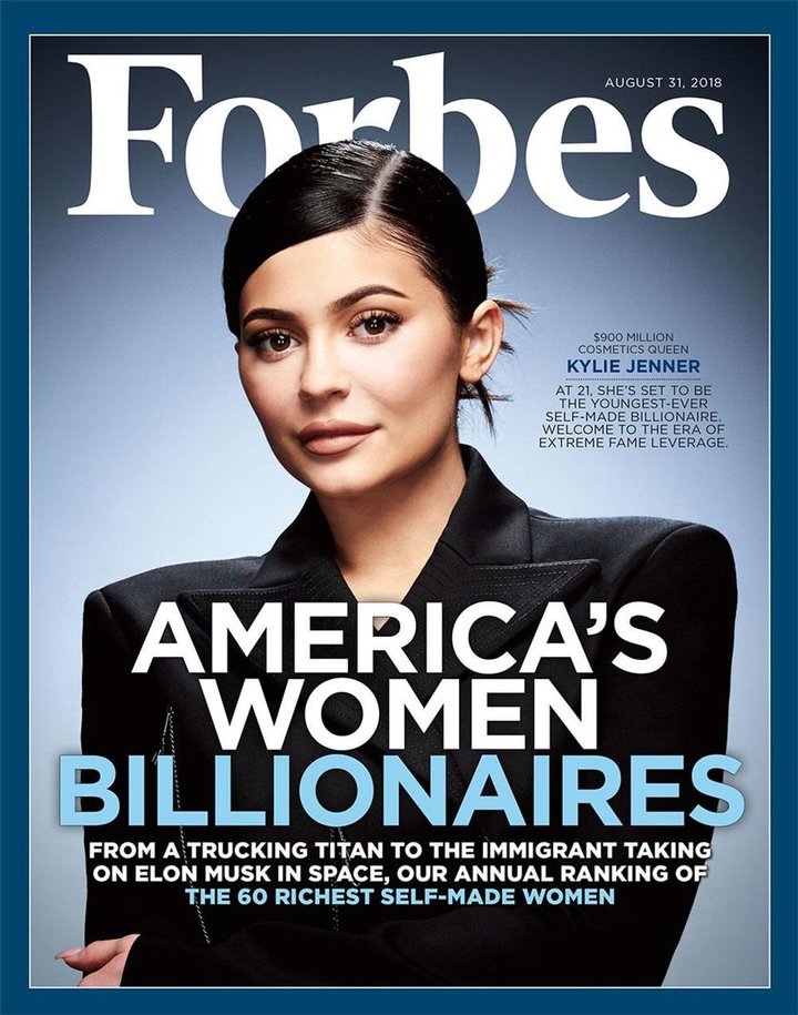 Kylie Jenner Covers Forbes As The Next Youngest Self-Made Billionaire Ever
