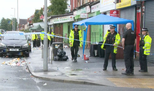 Manchester shooting: Ten shot in Moss Side as gunman goes on rampage after community day