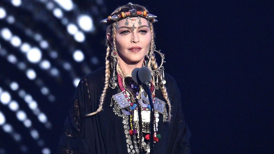 Madonna slammed online for making Aretha Franklin tribute all about her at MTV VMAs