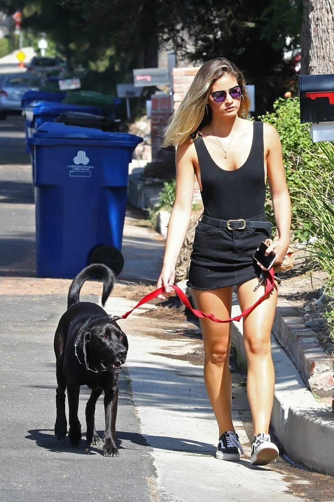Playboy Model Shauna Sexton Walks Dog in LA as Ben Affleck Seeks Treatment in Rehab