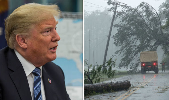 Hurricane Florence latest: Donald Trump set to visit areas RAVAGED by STORM