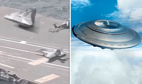 ‘UFO’ spotted onboard US Navy aircraft carrier, EXTRAORDINARY YouTube footage shows