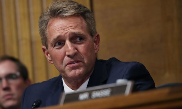 Jeff Flake: the man who may hold Kavanaughs future in his hands
