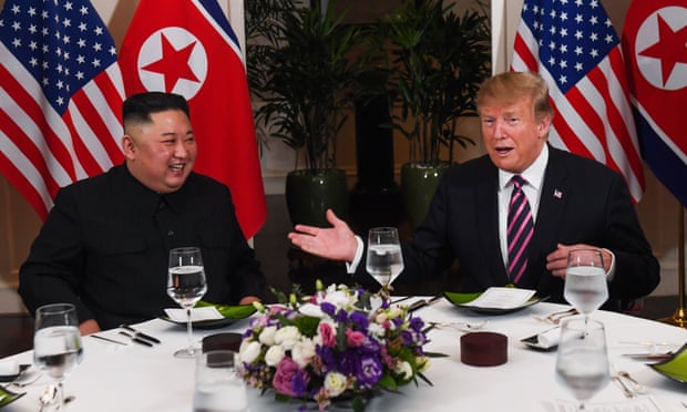 Donald Trump hails ‘great leader’ Kim Jong-un at Hanoi summit