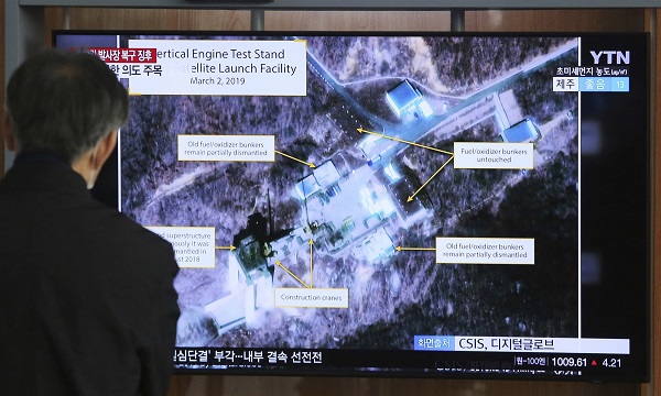 North Korea rocket site is being monitored in real time, U.S. official says