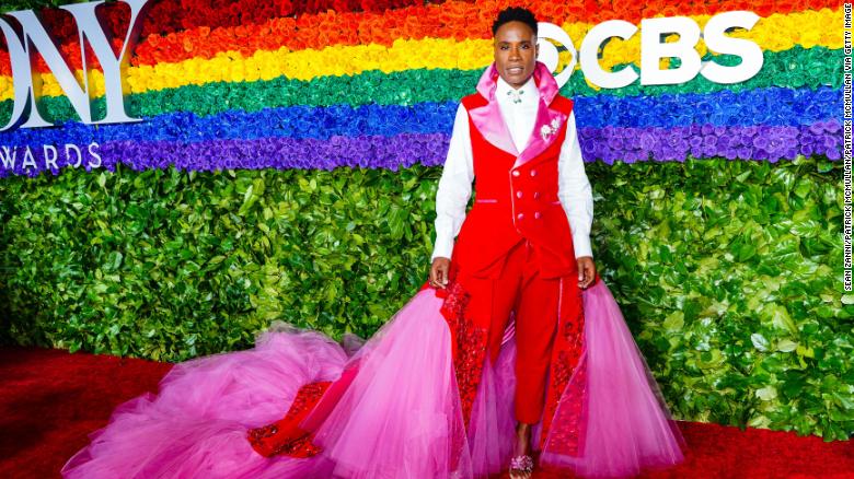 Billy Porter wore a gender-fluid uterus suit to the Tony Awards