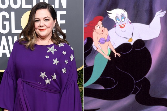 Melissa McCarthy in talks to play Ursula in live-action Little Mermaid