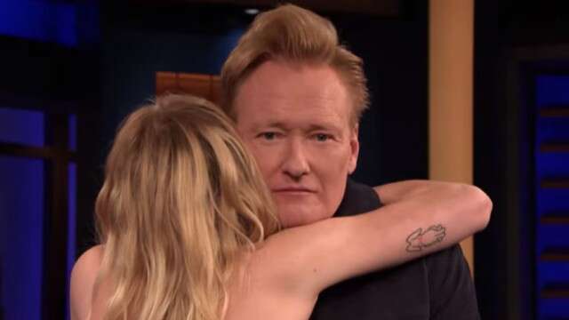 Sophie Turner slapped Conan OBrien across the face while playing a drinking game on Conan: Watch