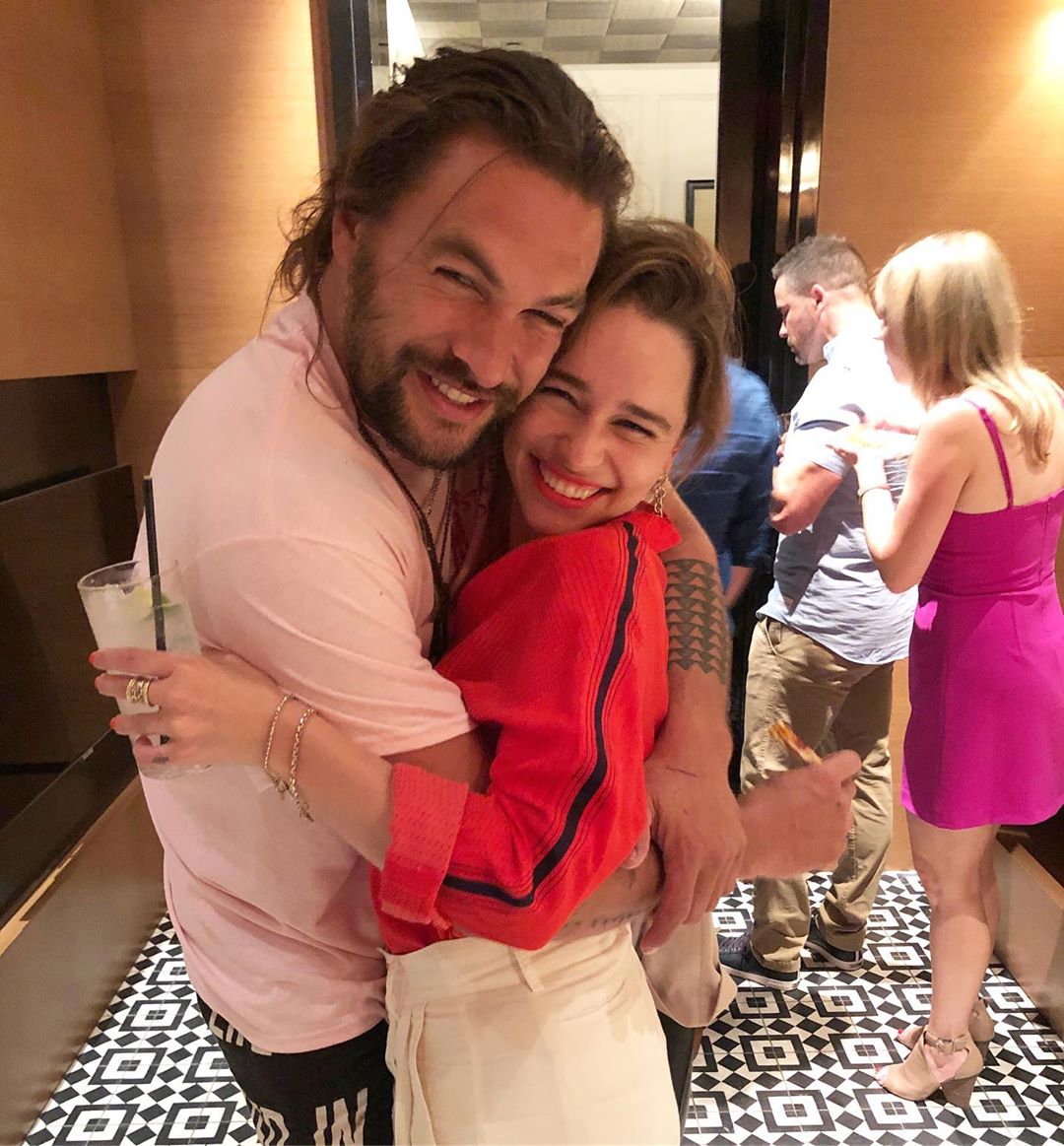 Game of Thrones’ Emilia Clarke, Jason Momoa reunite as she wishes him an early happy birthday