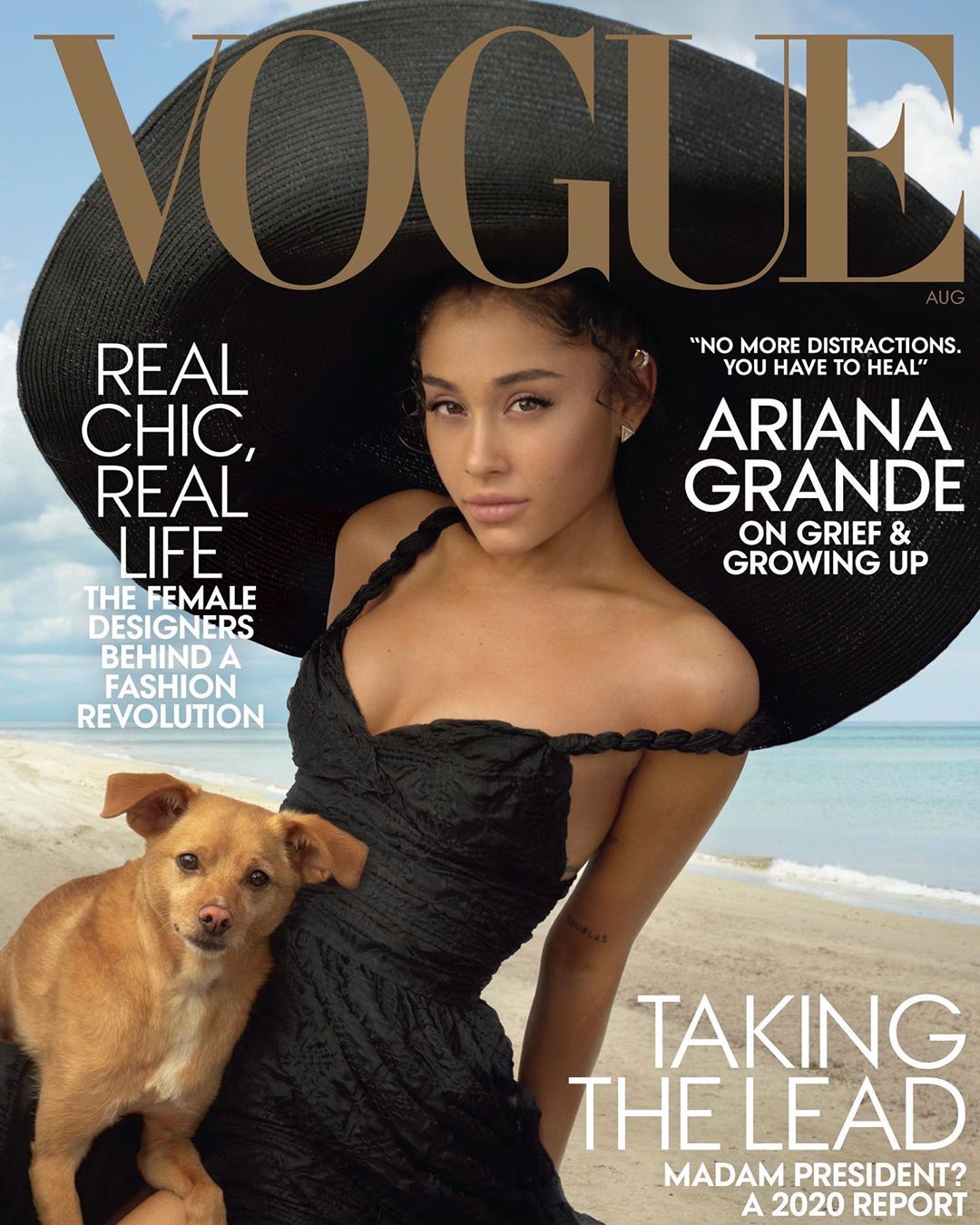 Ariana Grande opens up about Mac Miller and Pete Davidson in Vogue