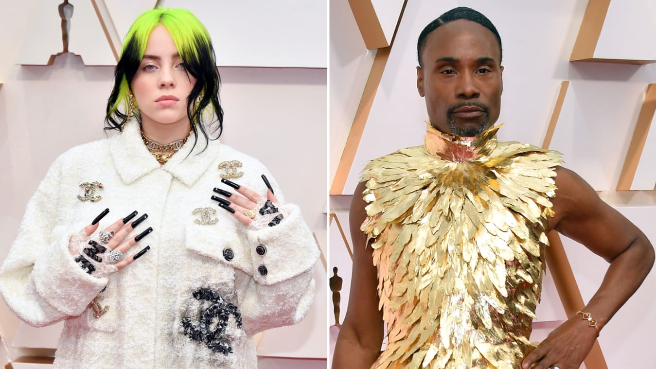 Billie Eilish and Billy Porter win the red carpet style game, again
