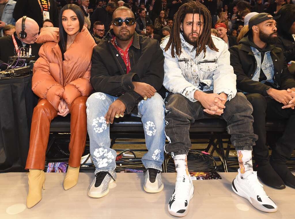 Kim Kardashian and Kanye West Enjoy Date Night at the 2020 NBA All-Star Game
