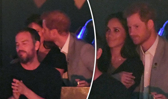 Meghan Markle and her mother cozy up to Prince Harry at Invictus Games closing ceremony