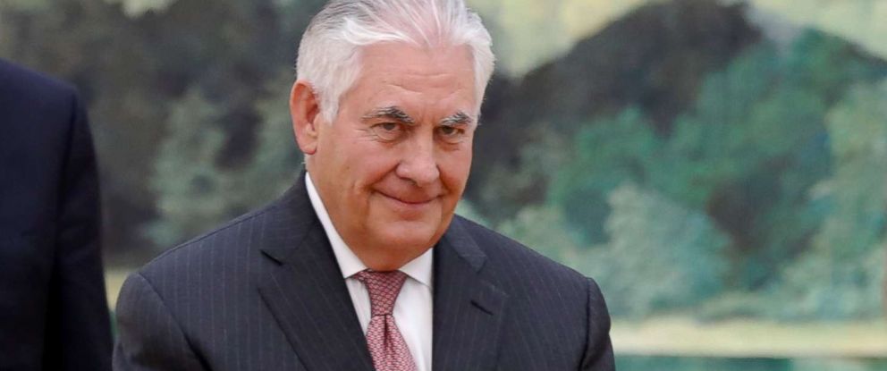 US talking to North Korea directly, Tillerson says