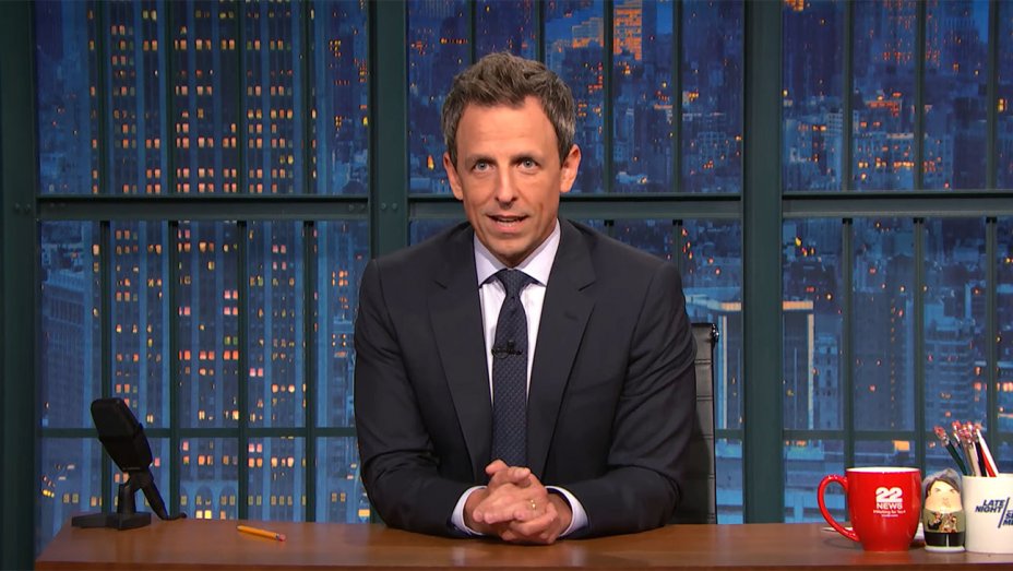 Seth Meyers Takes on Trump, Weinstein and Toxic Culture of Male Entitlement in Late Night Rant
