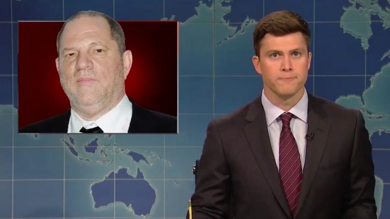 Saturday Night Live Explains Why Its Hard to Make Jokes About Harvey Weinstein