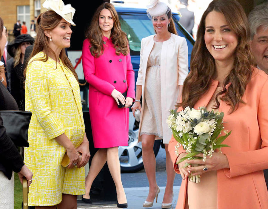 Kate Middleton pregnancy in pictures: George, Charlotte and Baby No 3