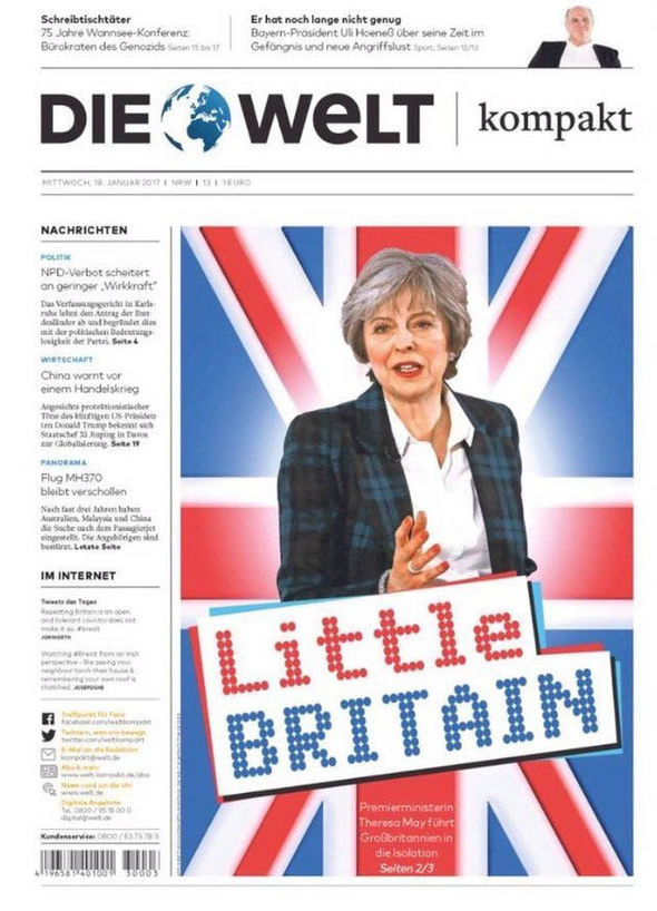 Dont bash Britain over Brexit: Schadenfreude is DEVASTATING the EU, warns German paper