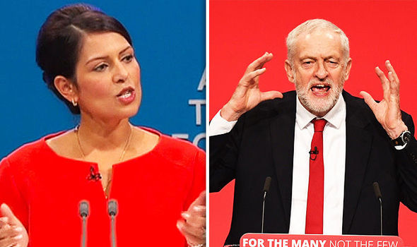 Shame on Labour! Priti Patel demolishes Corbyns vile brand of socialism in fiery speech