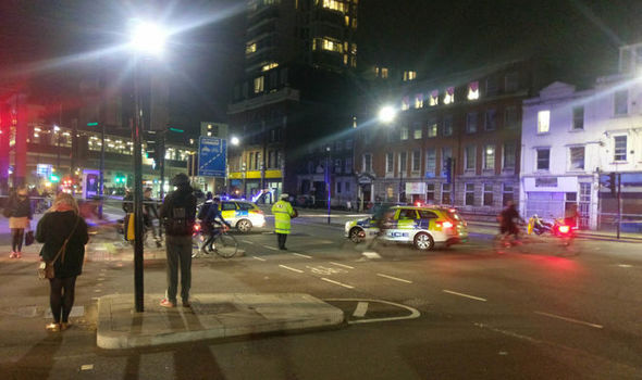 Halloween horror as car crashes into shoppers in London - one dead, one injured