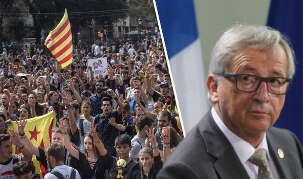 Catalonia could BRING DOWN EU: Brussels warned NOT to wash its hands or risk its FUTURE