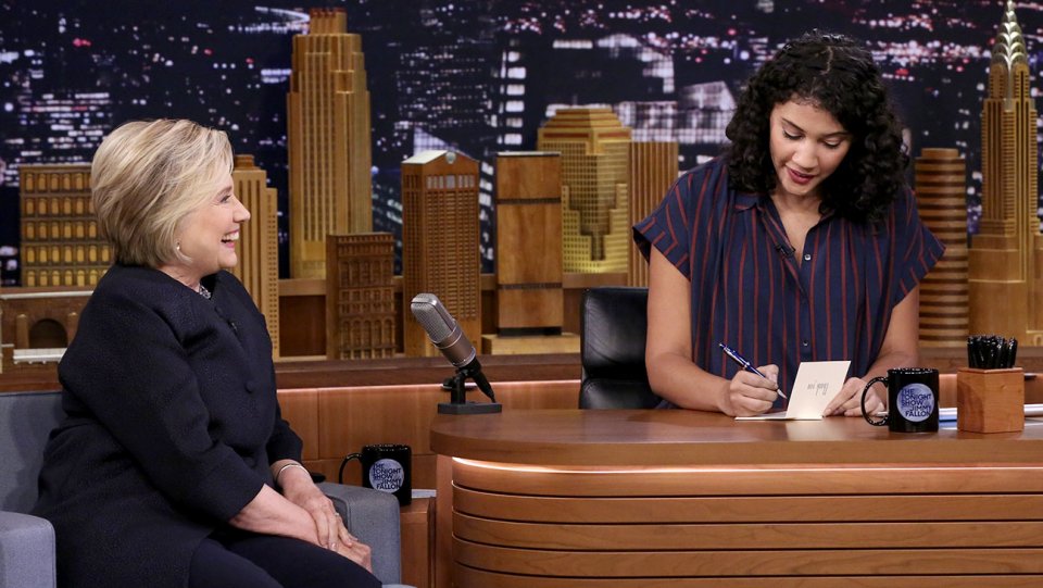 Tonight Show Female Writers Pen Thank You Notes to Hillary Clinton