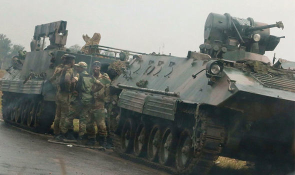 Zimbabwe coup LIVE: Tyrant Robert Mugabe REMOVED from power as army take control of Harare