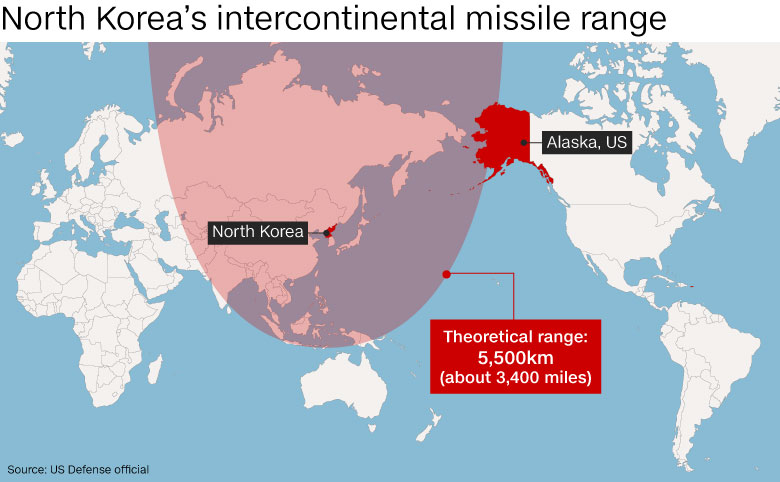 North Korea working on advanced version of missile that could reach US, source says
