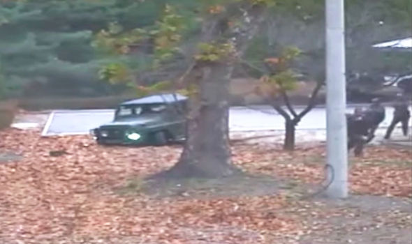 Watch: Shock footage of North Korean defector escaping across border under hail of bullets