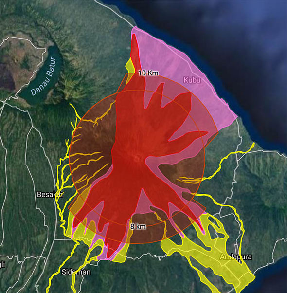 Bali volcano evacuation zones: Is Mount Agung dangerous? Threat to life warning issued