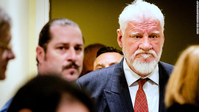 Slobodan Praljak, Bosnian war criminal dies after swallowing poison in court